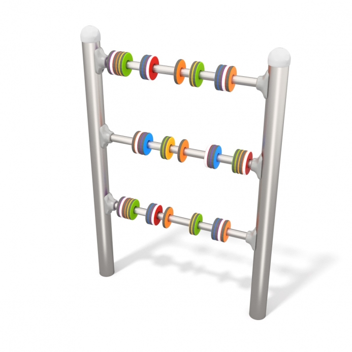 Fém oszlopos abakusz