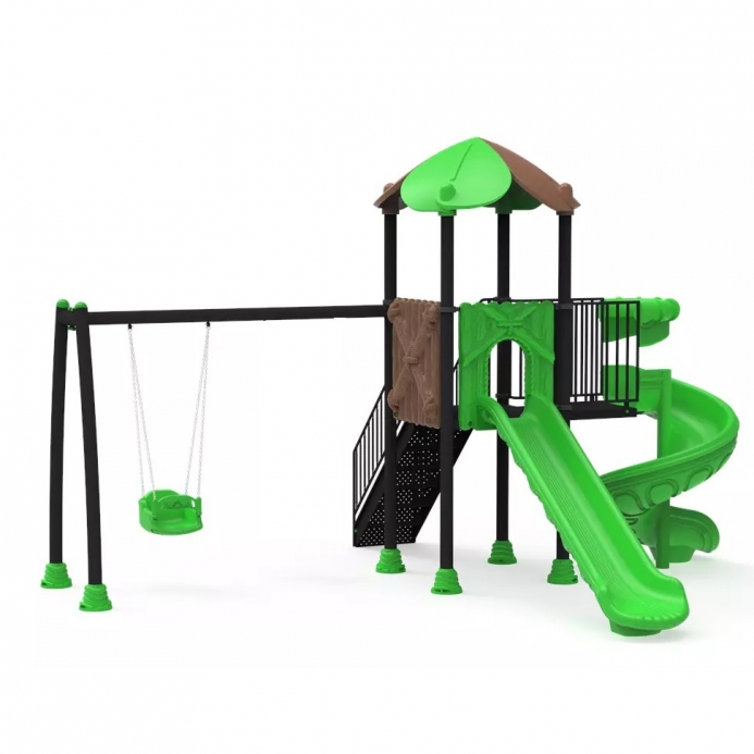 Hintás vár spirál csúszdával