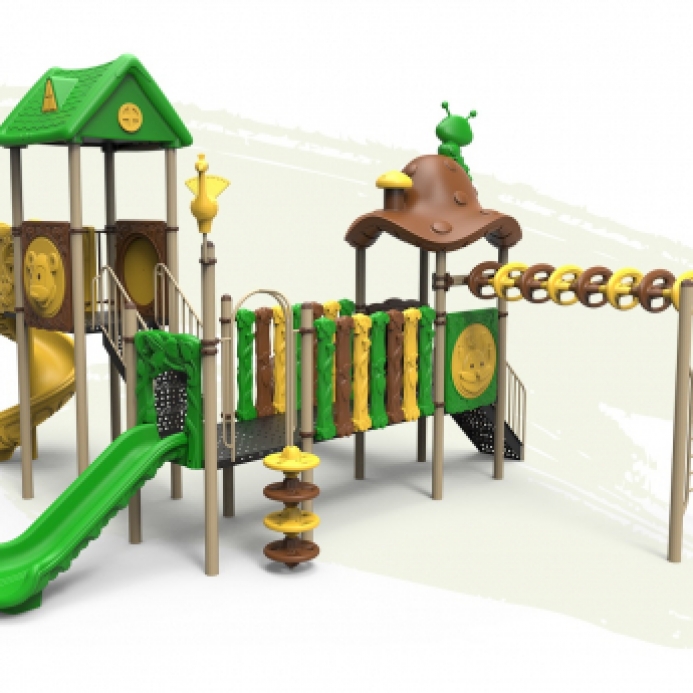 Kukacos dupla torony lajhármászóval