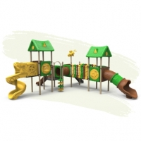 Tripla tornyú méhecskés vár alagúttal