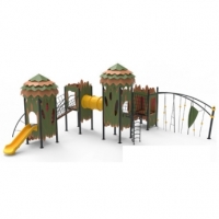 Lombházak alagúttal óriás mászókával - HPL PANELBŐL A KIMELT MINŐSÉG JEGYÉBEN