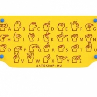 HDPE panel - Kéz jelek